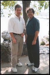 Datu Hartman with Grandmaster Presas