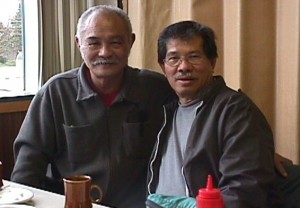 Balintawak Grandmaster Ted Buot and Modern Arnis Grandmaster Remy Presas