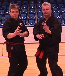 Datu Tim Hartman & Kenpo Master Gary Ellis (UK)