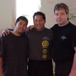 Ernesto Presas Jr, Grandmaster Ernesto Presas Sr. and Datu Tim Hartman Ernesto Presas Jr, Grandmaster Ernesto Presas Sr. and Datu Tim Hartman