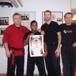 Datu Hartman with Team Sweden